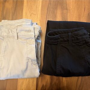 Bundle of TWO Banana Republic Barrel Leg Pants